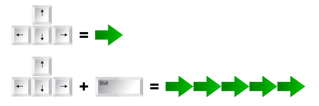Nudge Shift Speed